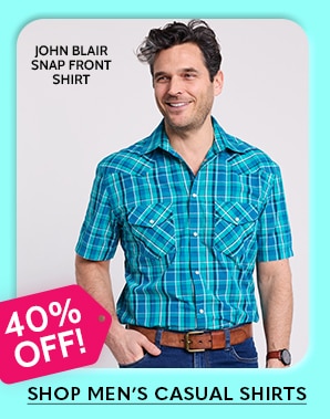 John Blair Snap tastic Shirt - Shop Men's Shirts