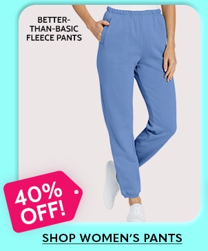 Better Than Basic Fleece Pants - Whopp Women's Pants