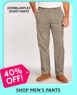 JohnBlairFlex Sport Pants - Shop Men's Pabts