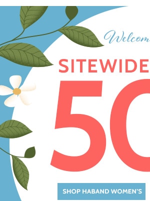 Welcome Spring Sidewide savings 50% Off - Shop Haband Women's