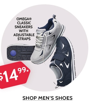 Styles from $6.99 Prime Picks: Tops, Shirts, Fleece & More! Omega Classic Sneakers With Adjustable Straps - Shop Men's Shoes