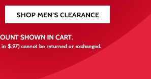 1000 Items Up to 80% OFF - Shop Men's Clearance