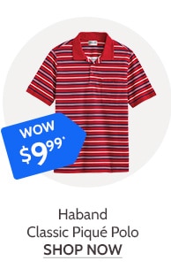 Hurry Limited Time Wow Prices! Haband Classic Pique Polo - Shop Now