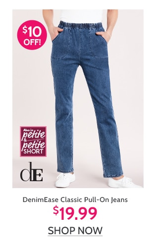 Denimease Classic Pull On Jeans $19.99 Shop Now