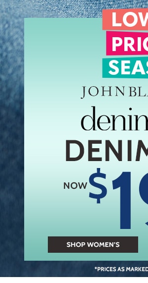 Lowest Prices of the Season! John Blair Flex, Denimease & Denim sale Now $18.99 All Sizes & Colors On Sale - Shop Women's