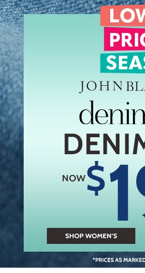 Lowest Prices of the Season! John Blair Flex, Denimease & Denim sale Now $18.99 All Sizes & Colors On Sale - Shop Women's
