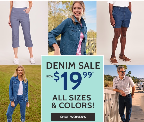 Denim Sale Now $19.99 All Sizes & Colors! - Shop Women's