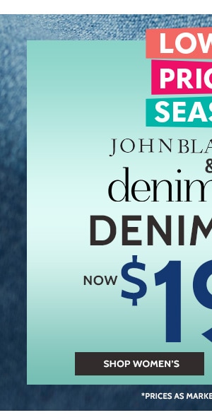 Lowest Prices of the Season! John Blair Flex, Denimease & Denim sale Now $18.99 All Sizes & Colors On Sale - Shop Women's