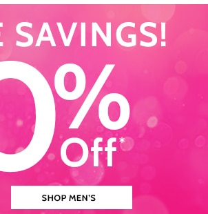 Sitewide Savings! 40% Off  - Shop Men's