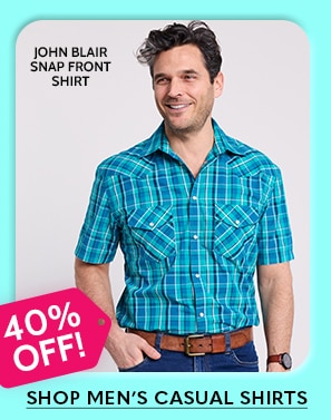 John Blair Snap tastic Shirt - Shop Men's Shirts