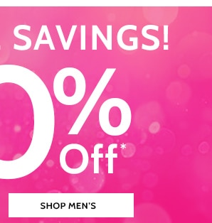 Sitewide Savings! 40% Off  - Shop Men's