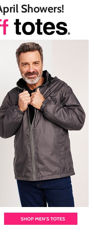 Bring on the April Showers! 40% Off totes - Shop Men's