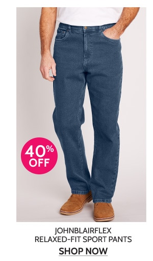 JohnBlairFlex Relaxed-Fit Sport Shopts =- Shop Now