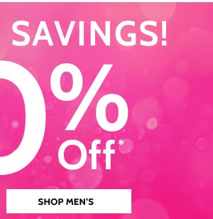 Sitewide Savings! 40% Off  - Shop Men's
