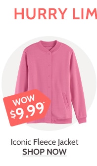 Hurry Limited Time Wow Prices Iconic Fleece Jacket - Shop Now