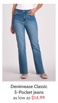Denimease Classic 5 Pocket Jeans as low as $14.99