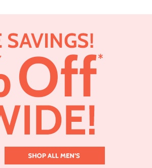 Last Time savings 50% Off Sitewide! - Shop Men's