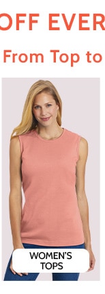 Save Big! 50% off Everyrthing - Shop Women's Tops
