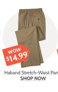 Haband Stretch Waist Pants Wow $14.99 - Shop Now
