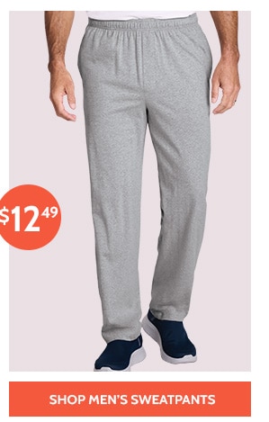 Bottoms for Him as low as $12.49 - Shop Men's Sweatpants