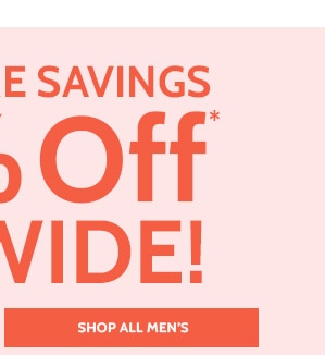 Even More Savings 50% off Sitewide! Shop Men's