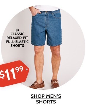 Styles from $8.79 Prime Picks: Tops, Fleece, Shirts and More! JB Classis Relaxed Fit Full Elastic Shorts - Shop Men's Shorts