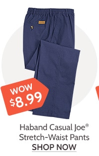 Haband casual Joe Stretch-Waist Pants - Shop Now