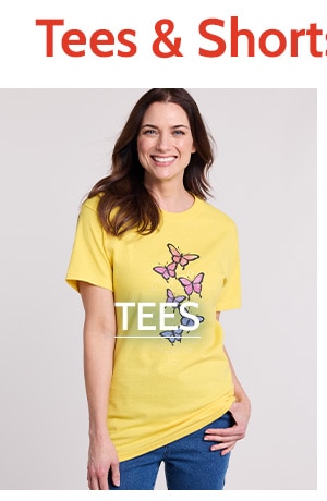 Tees & Shorts from $8.99 - Shop Women's Tees