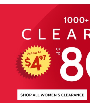 1000 Items 80% OFF Shop Women's Clearance