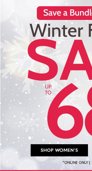 Save a Bundle and Stock Up! Wintere Favorites sale 68% Off - Shop Womens