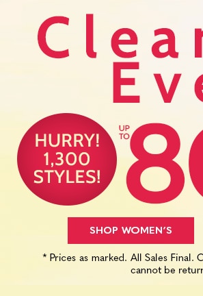 Clearance up to 80% off - Shop Women's Clearance