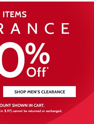 1000 Items as low as $4.97 Up to 80% OFF - Shop Men's Clearance