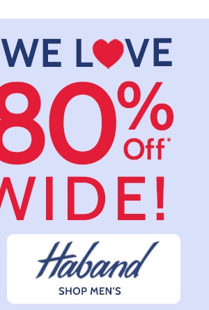 Brands we Love 50% to 80% off Sitewide! - Shop Haband Mens's