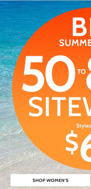 Big Summer Sale! 50% To 80% Off Sitewide! Styles as low as $6.99 - Shop Women's