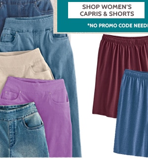 Big Summer Sale! 50% to 80% Off Sitewide! Styles as low as $6.99 - Shop Women's Shorts & Capris