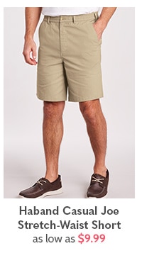 Haband Casual Joe Stretch Waist Shorts as low as $9.99