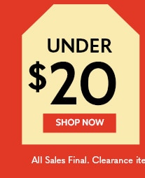 Under $20 Shop Now