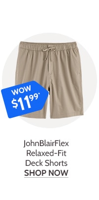 John Blair Relaxed-Fit Deck Shorts - Shop Now