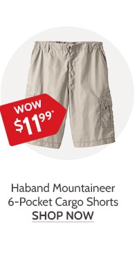 Haband Mountaineer 6 Pocket Cargo Shorts - Shop Now