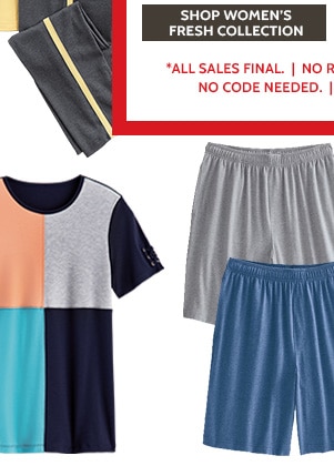 Up to 60% Off Activewear - Shop Women's Fresh Collection