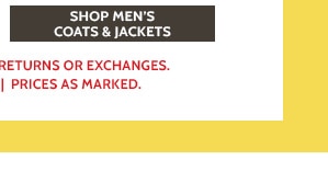 Shop Men's Coats & Jackets