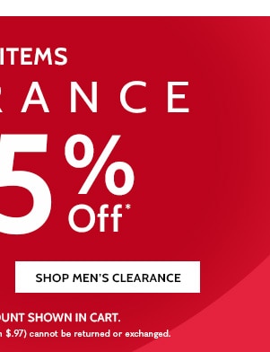 1000 Items 85% OFF Shop Men's Clearance
