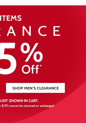 1000 Items 85% OFF Shop Men's Clearance