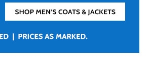 Don't miss These Increadible Savings! 60 to 80% Off Everything! Styels as low as $6.99 - Shop Men's Coats & Jackets