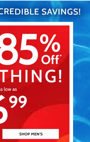 Don't miss These Increadible Savings! 60 to 80% Off all Bottoms Styles as low as $6.99 - Shop Men's