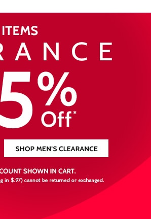 1000 Items 85% OFF Shop Men's Clearance