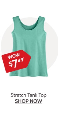 Stretch Tank Top - Shop Now
