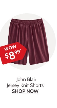 John Blair Jersey Knit Shorts - Shop Now