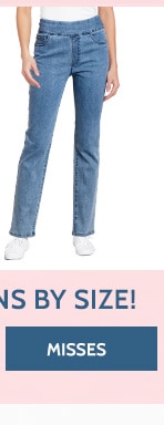 Shop Jeans by Size. Misses