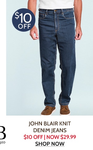 John Blair Knit Denim Jeans 410 off | Now $29.99 - Shop Now